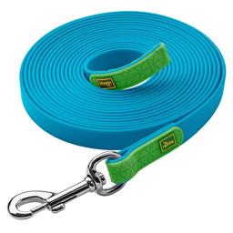 Hunter Convenience gummiband för hundar 5 meter 1,5 mm turkos